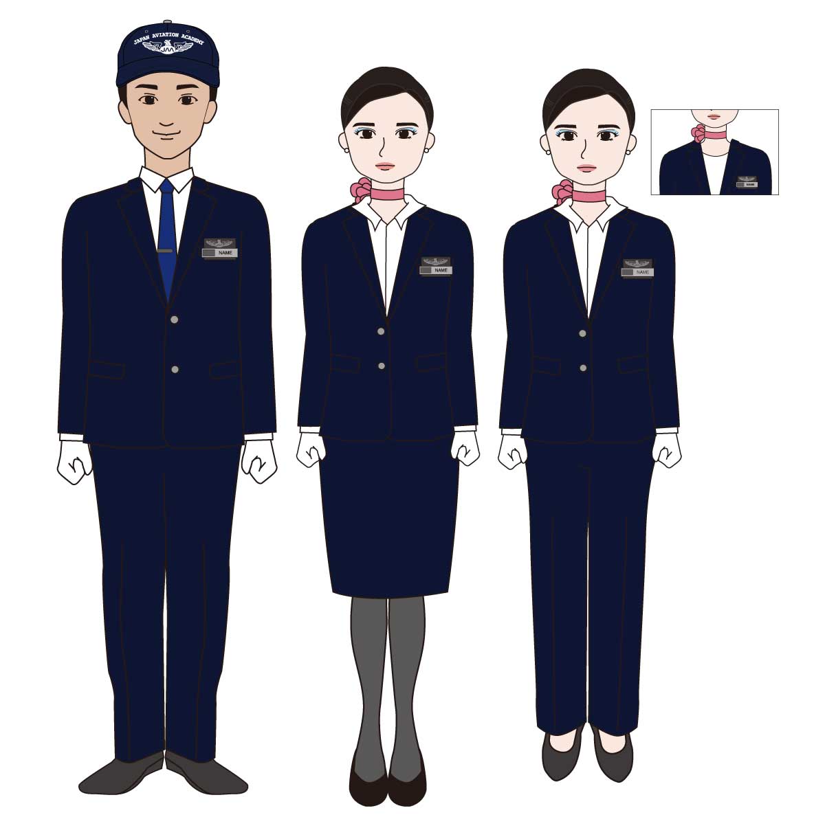 LEVEL1 制服イラスト